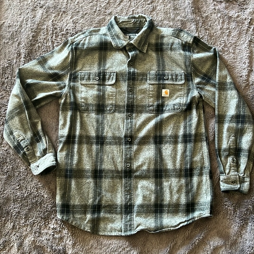 Carhartt flannel long sleeve
